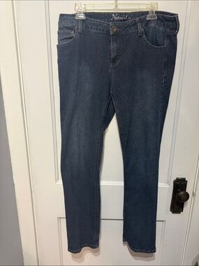 Natural Reflections Navy Straight-Leg Women’s Jeans